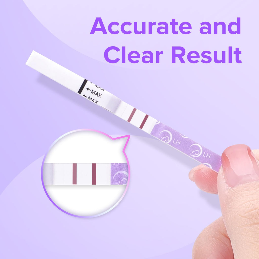 Premom Quantitative Ovulation Test Strips – Smart OPK with App, 20 LH Tests