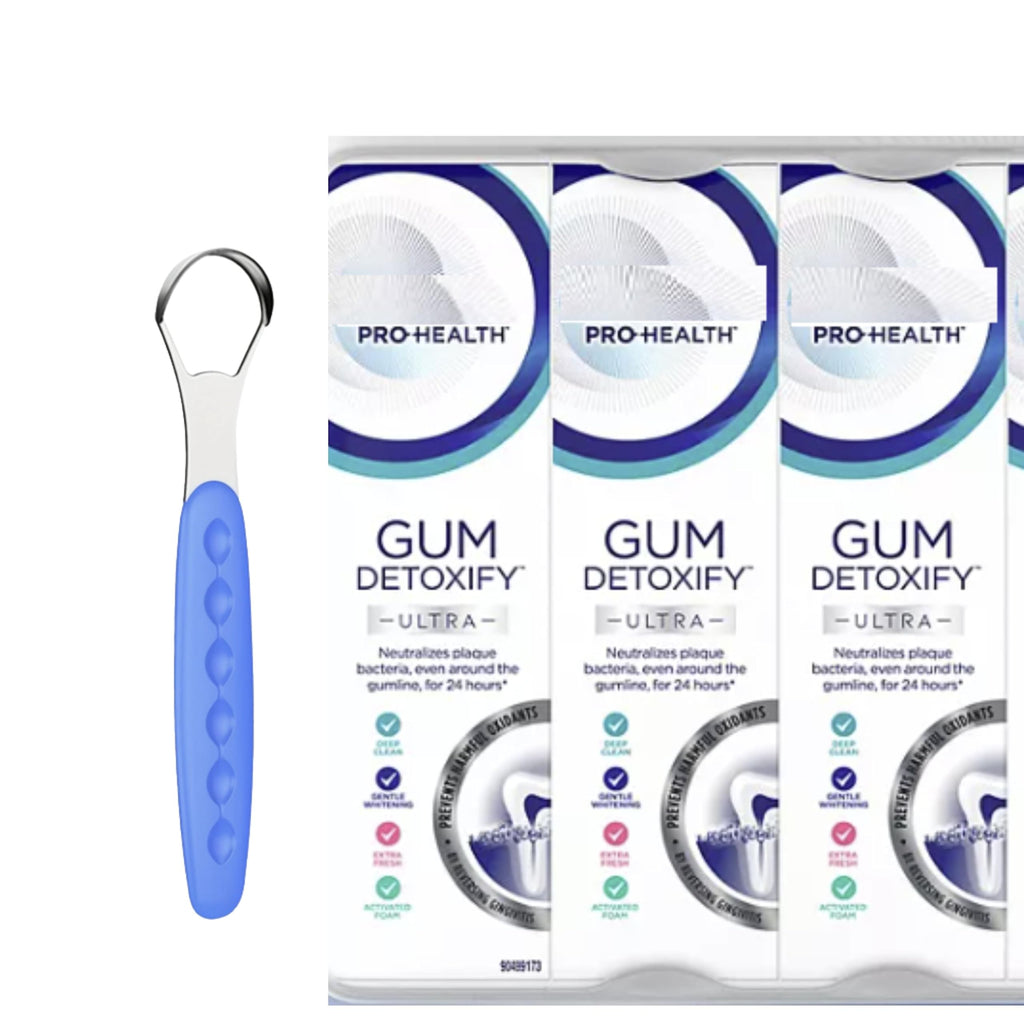 Pro-Health Gum Detoxify Ultra Toothpaste Bundle with Tongue Cleaner