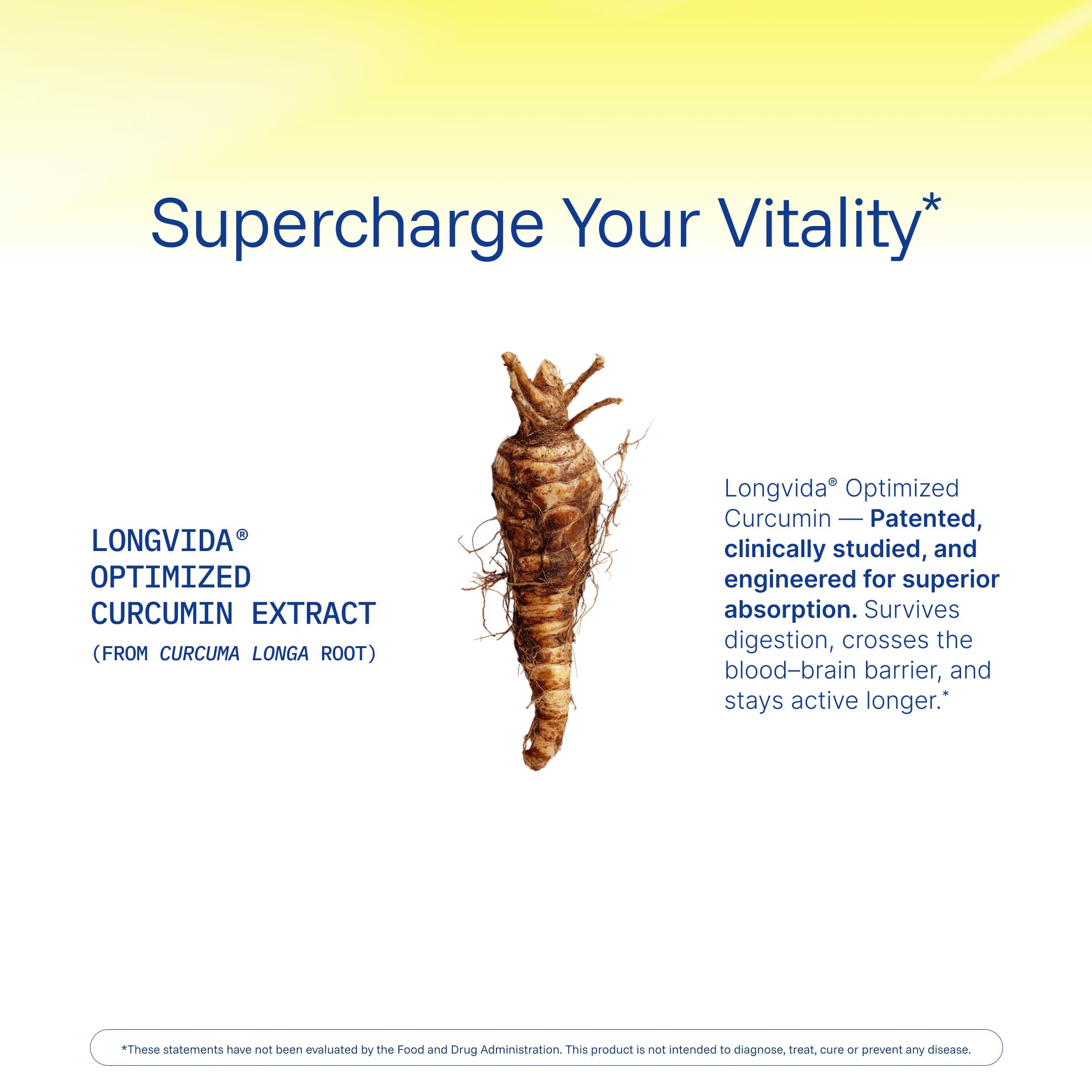 ProHealth Turmeric Curcumin with Longvida – High Bioavailability, 3-Pack (60 Capsules per Bottle)