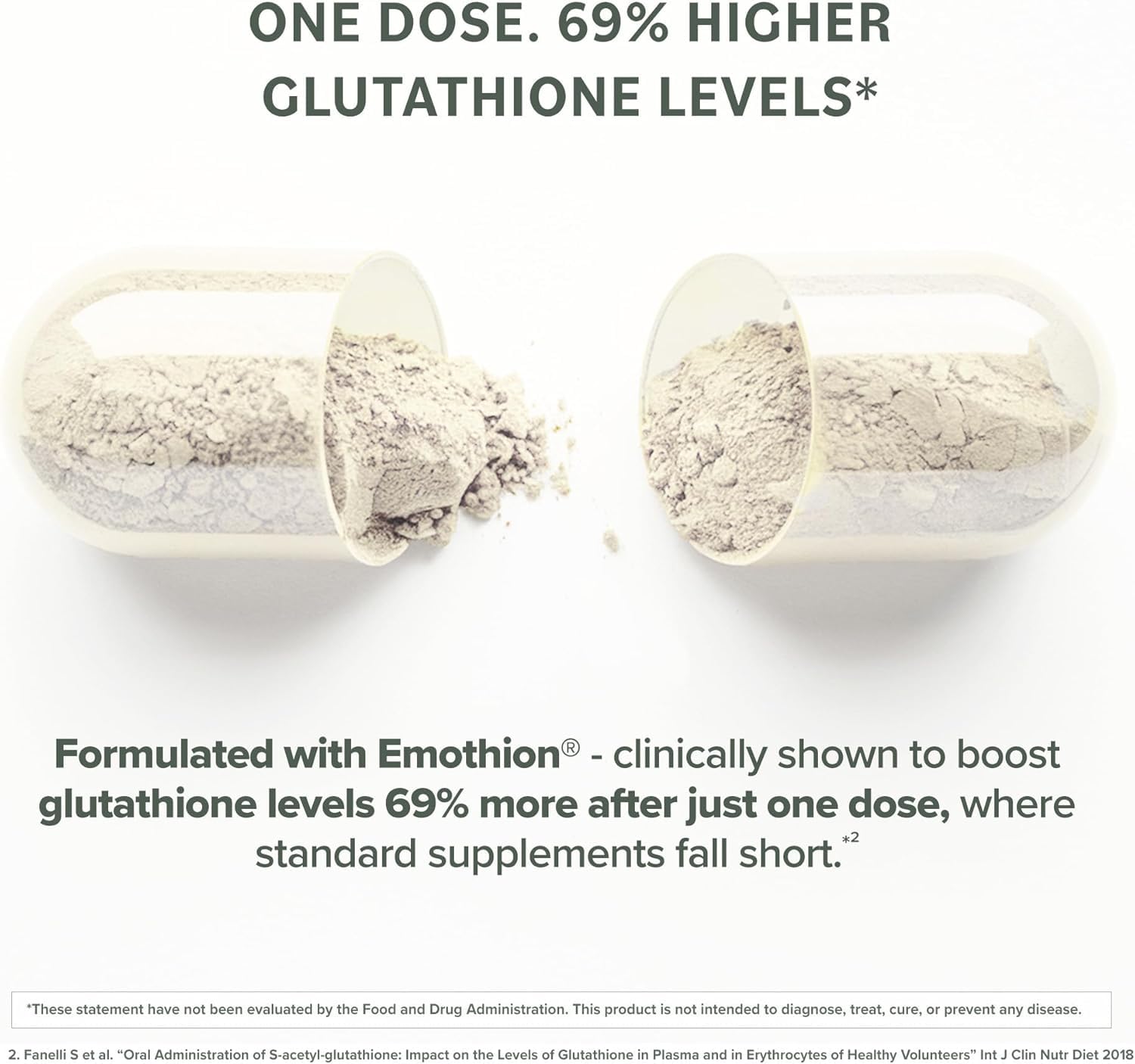 Prominent Nutrition S-Acetyl L-Glutathione Supplement - Liver Detox & Antioxidant Support | Vegan 2-Pack