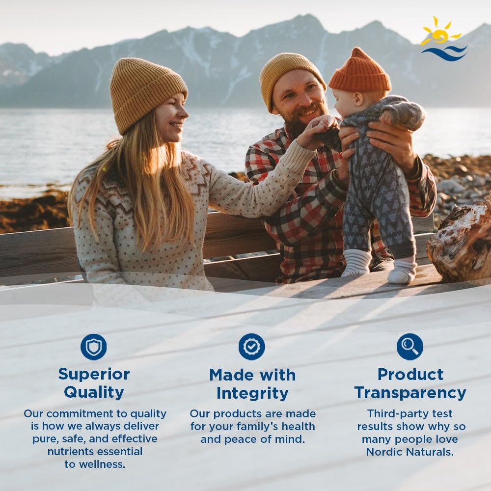 Nordic Naturals ProOmega Lemon Flavor — 120 Soft Gels, 1280 mg Omega-3 (EPA & DHA) for Heart, Brain & Immune Health