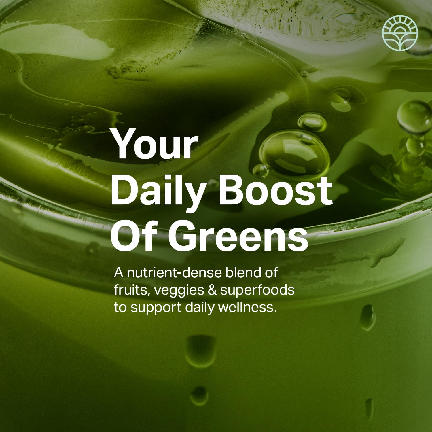 Proper The Greens Daily Boost Organic Greens Powder – Apple Flavor, Wheatgrass, Spirulina & Chlorella