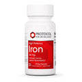 PROTOCOL FOR LIFE BALANCE Iron 36mg - Bioavailable Ferrochel Iron for Energy & Immunity - 90 Veg Capsules