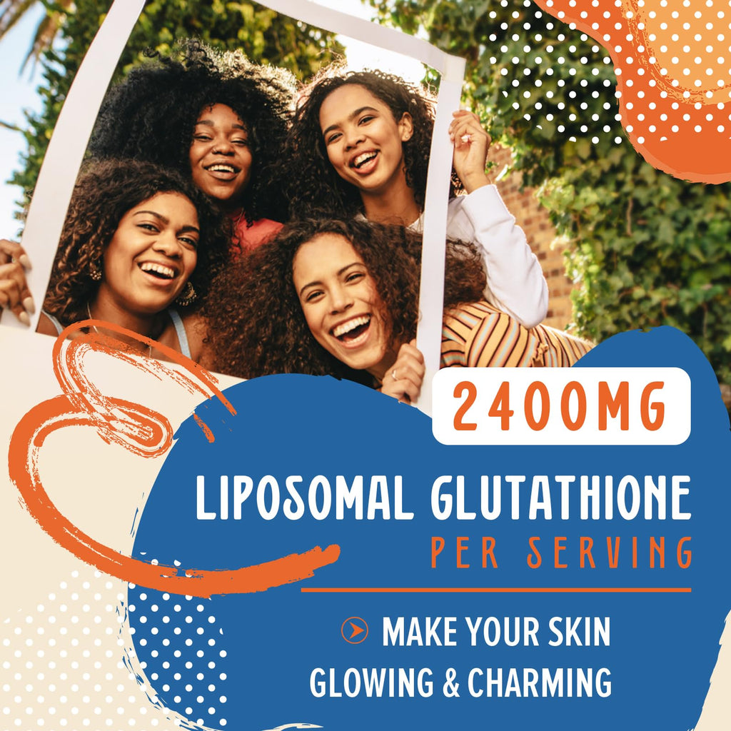 Prunucis 2400MG Liposomal Glutathione with Vitamin C, Milk Thistle & Alpha-Lipoic Acid – High Absorption, 360 Softgels
