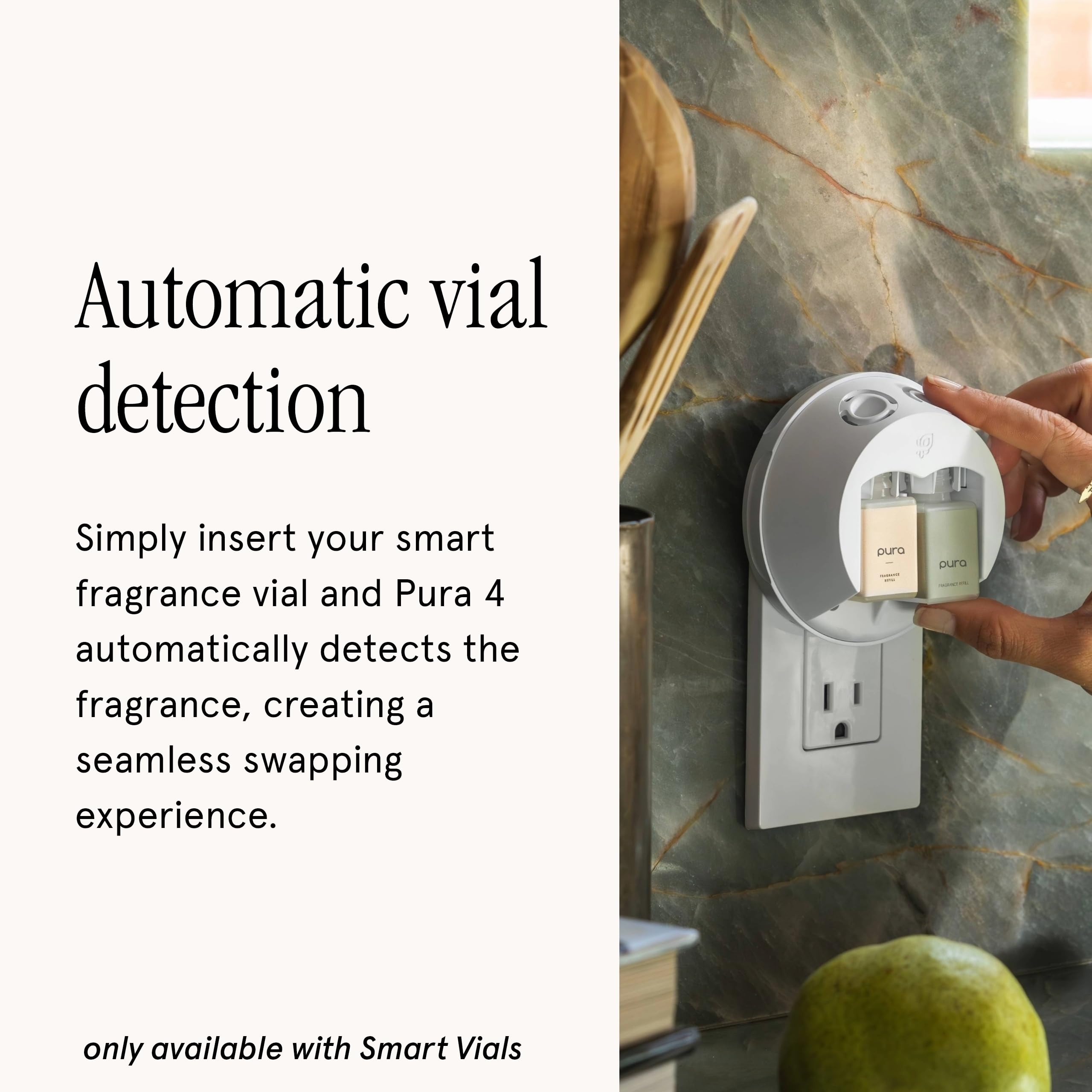 Pura 4 Smart Home Fragrance Starter Set | Apple Orchards & Lavender Fields