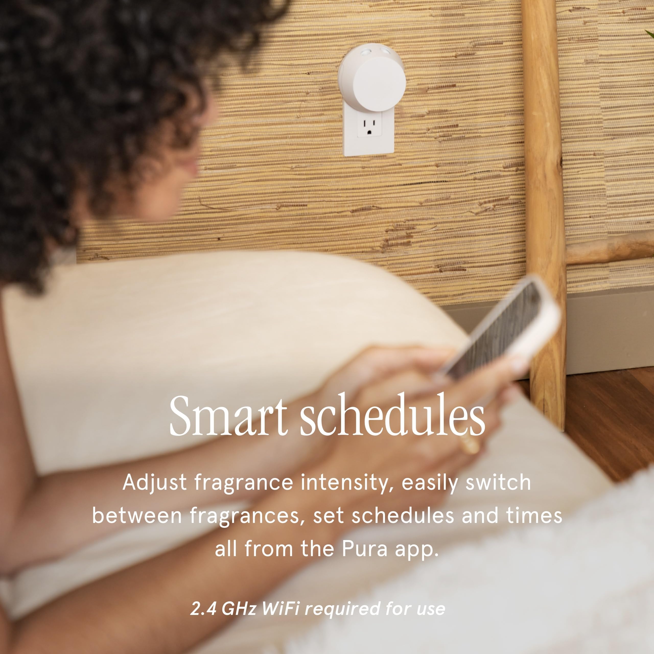 Pura 4 Smart Fragrance Diffuser - Adjustable Wi-Fi Diffuser with LED Light (2025)