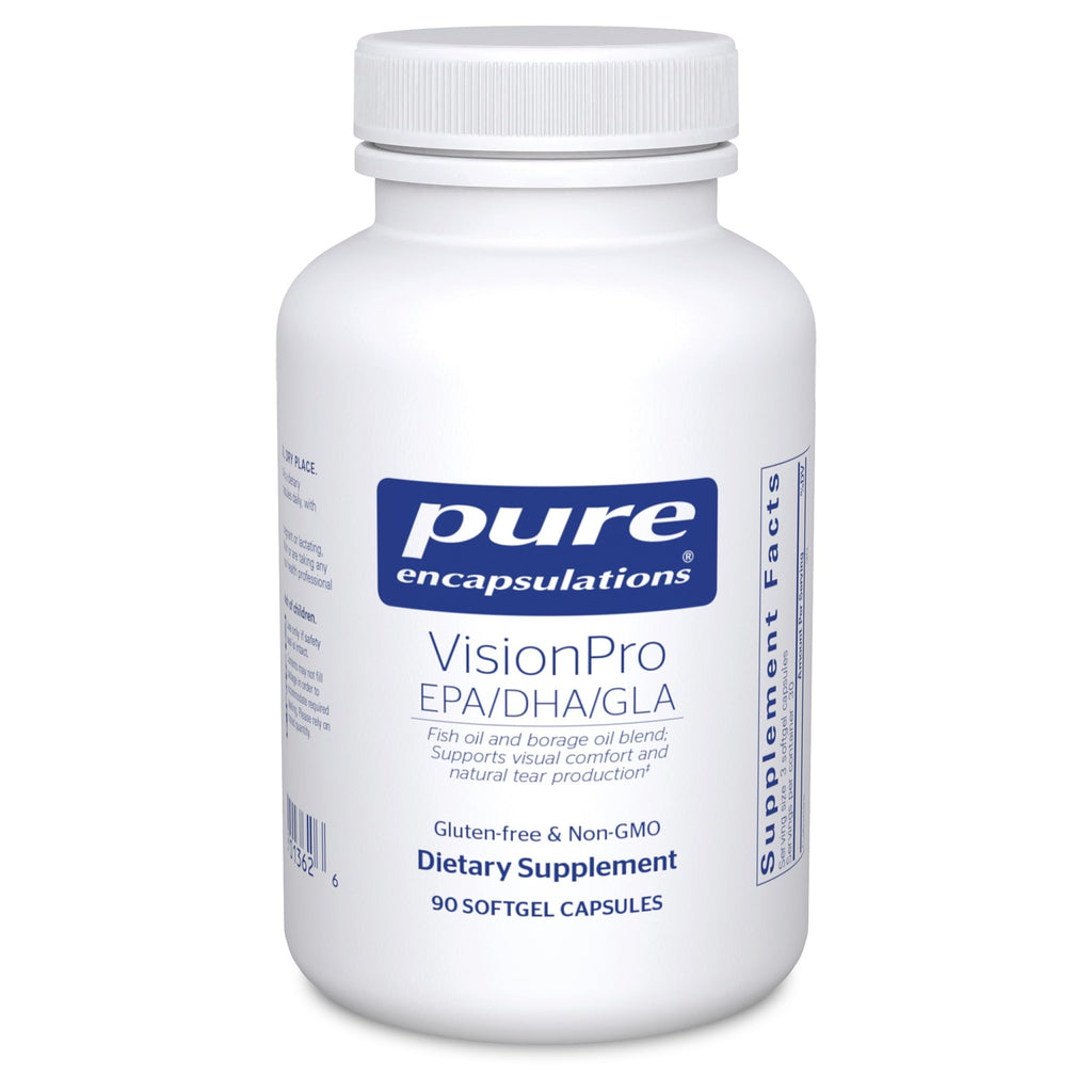 Pure Encapsulations VisionPro EPA/DHA/GLA | Tear Film Support & Eye Moisture | 90 Softgel Capsules
