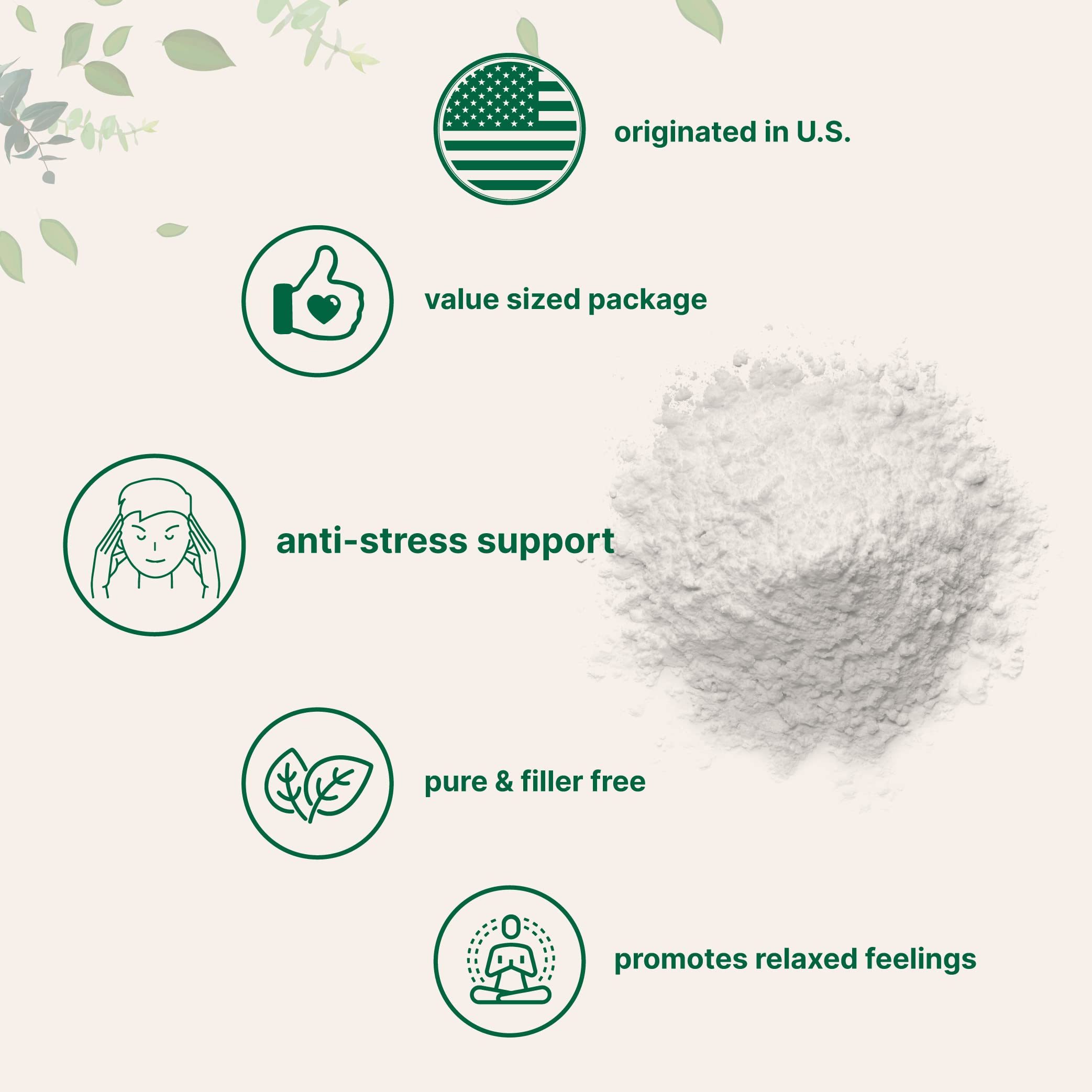Pure Magnesium Powder, 2lbs | Magnesium Citrate Powder | Unflavored | Relaxation and Nutrient Utilization | Easily Absorbed | Non-GMO, Vegan