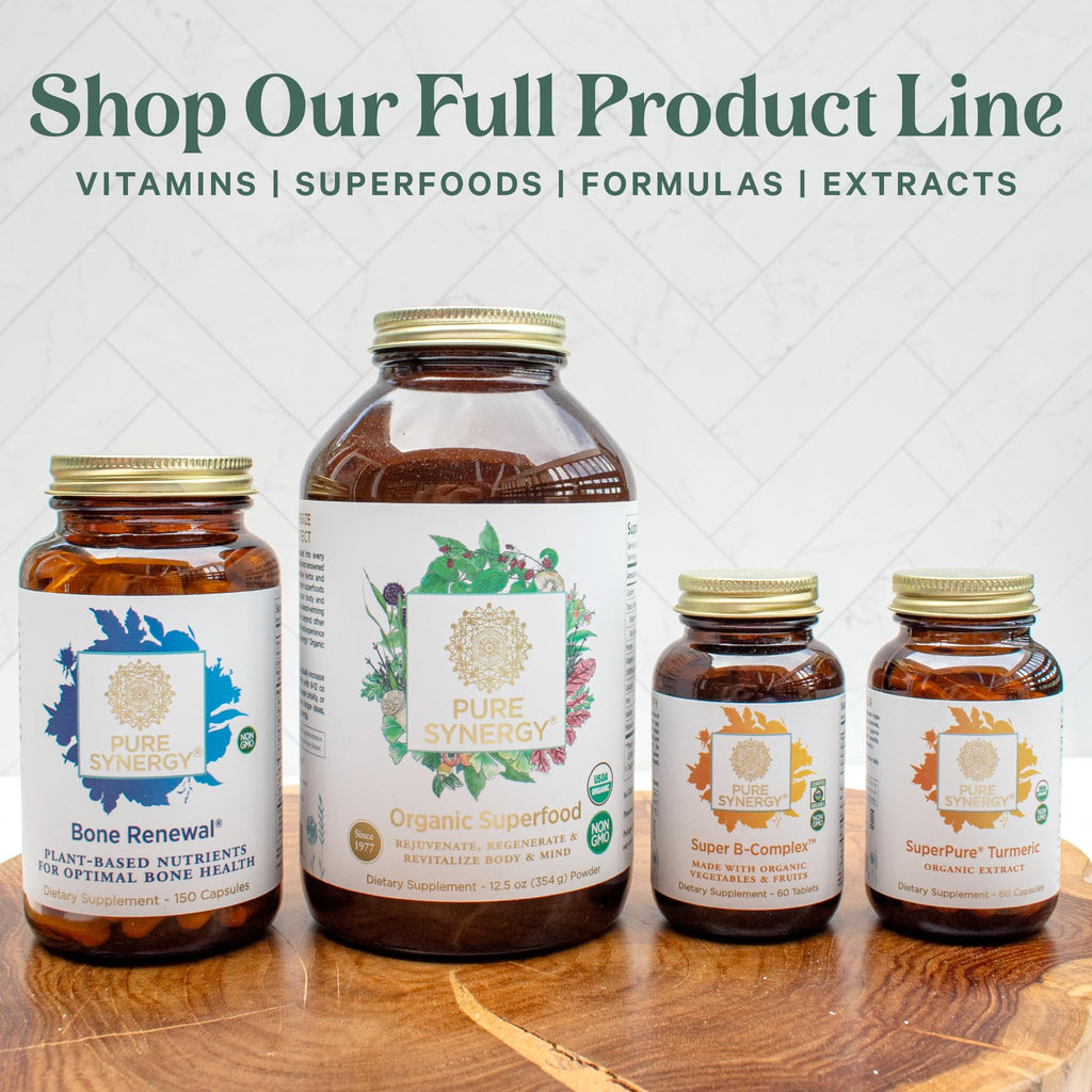 PURE SYNERGY Choline Complex | Vegan Organic Choline Supplement (60 Tablets)
