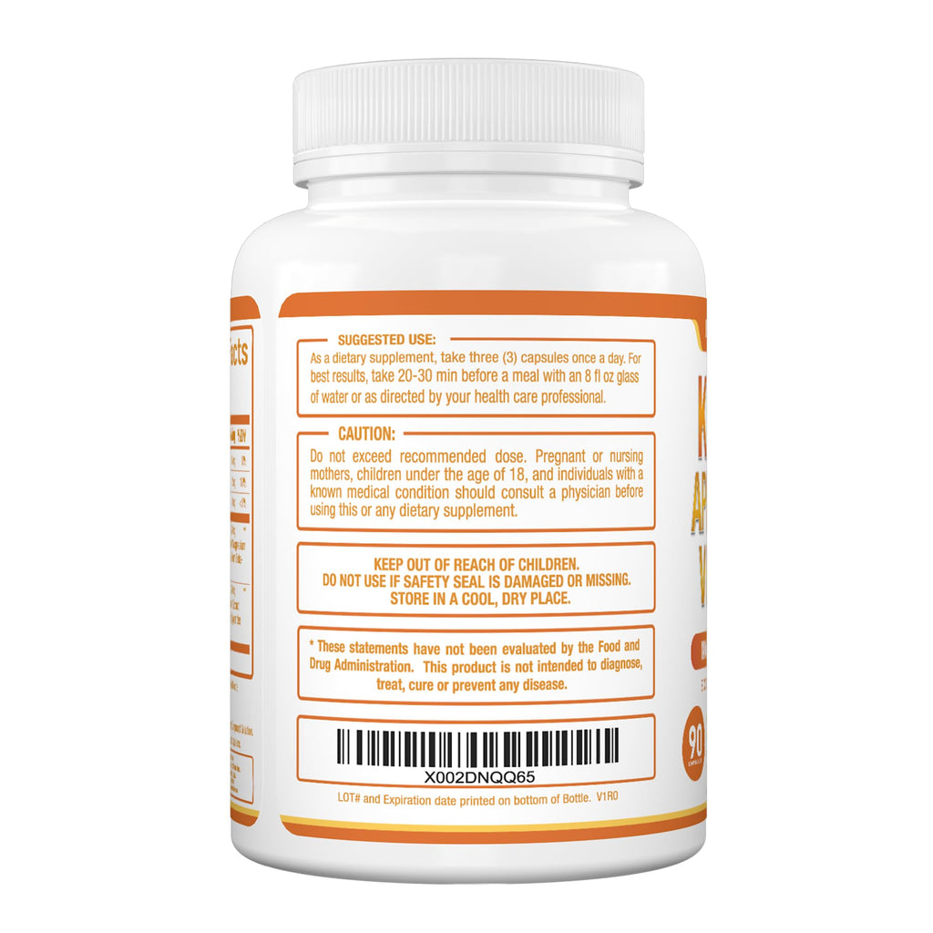 Purely Optimal Keto BHB & Apple Cider Vinegar Capsules – Ketosis Support – 90 Capsules
