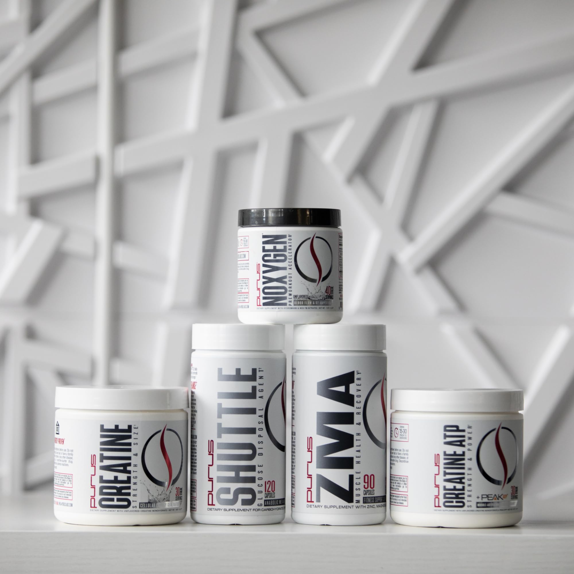 Purus Labs Creatine ATP, Peak ATP + Creatine Monohydrate, Unflavored - 30 Servings - Muscle Activation & Cellular Energy