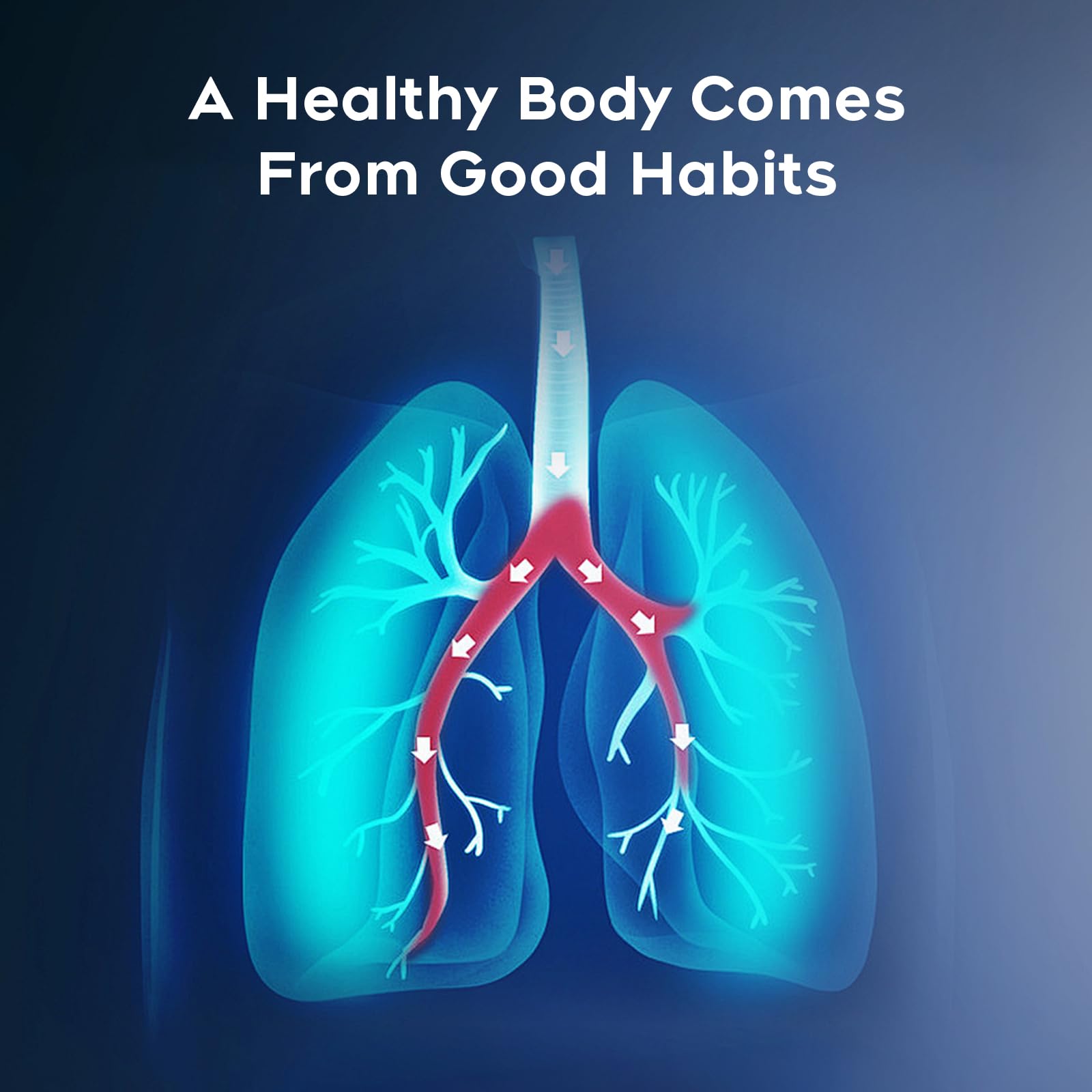 Quit Bad Habit Flavored Air Device – Refreshing Natural Plant Extract, Aluminum-0409-01