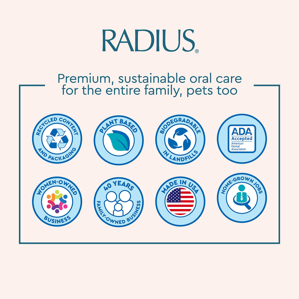RADIUS USDA Organic Kids Toothpaste Coconut Banana 3oz – 6 Pack