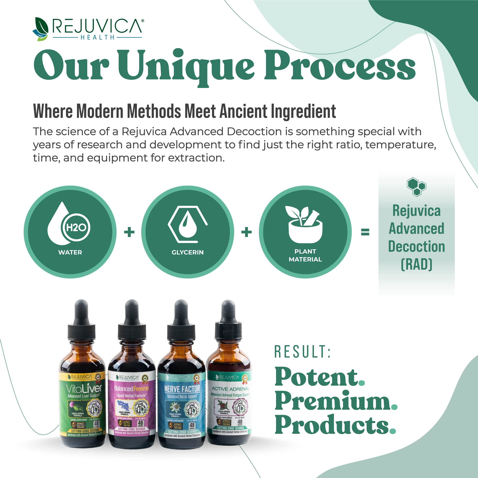 Rejuvica Health Active Adrenal - Advanced Adrenal Support Tincture