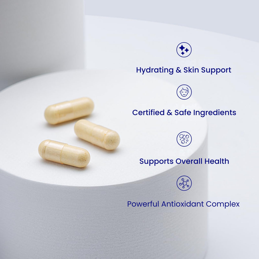 Relumins L-Glutathione Complex 1650mg – Halal & cGMP | 90 Capsules | Made in USA