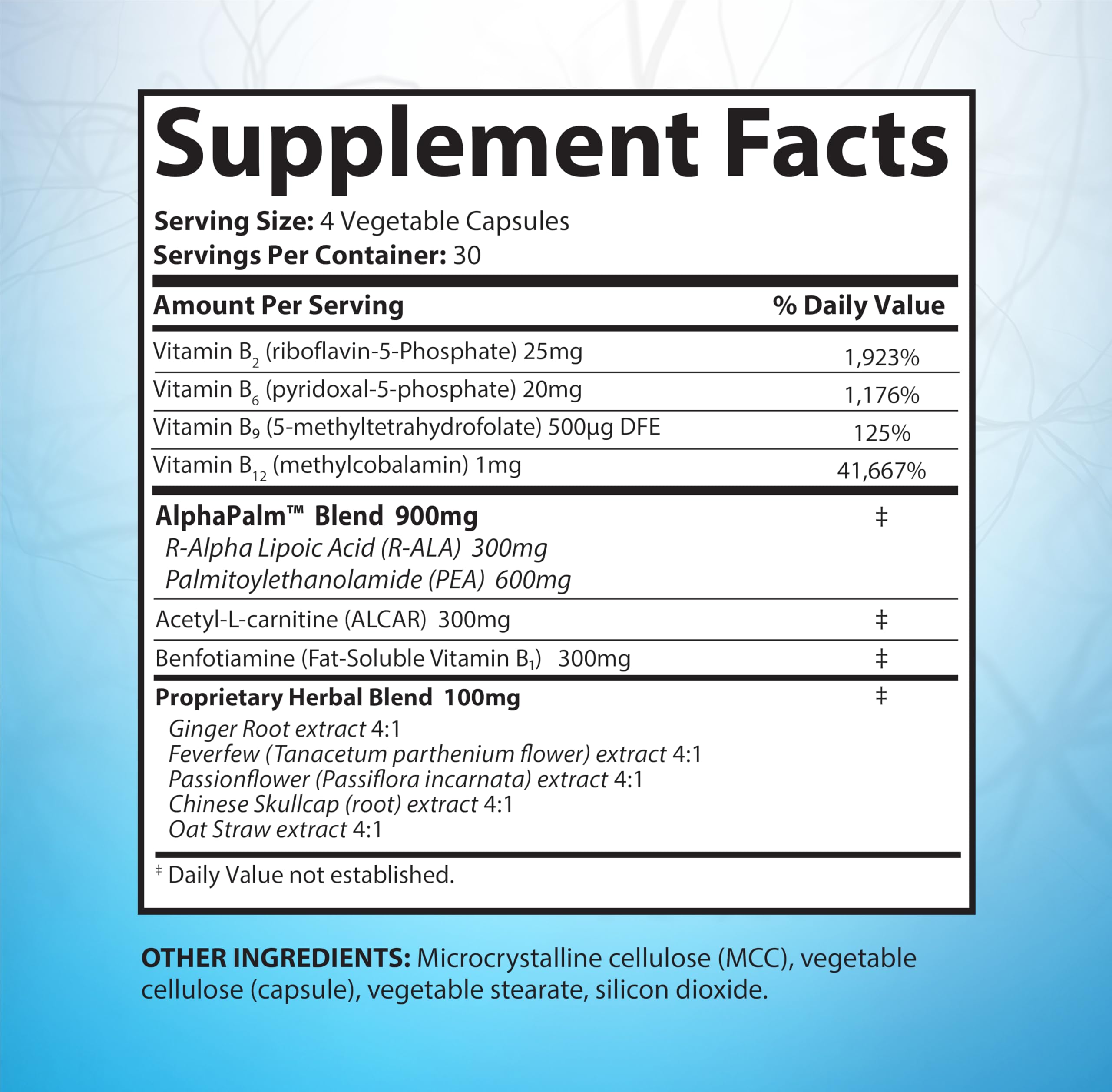 SciatiEase Sciatic Nerve Health Support Supplement - 3 Bottles | PEA, Alpha-Lipoic Acid 300mg, B Complex