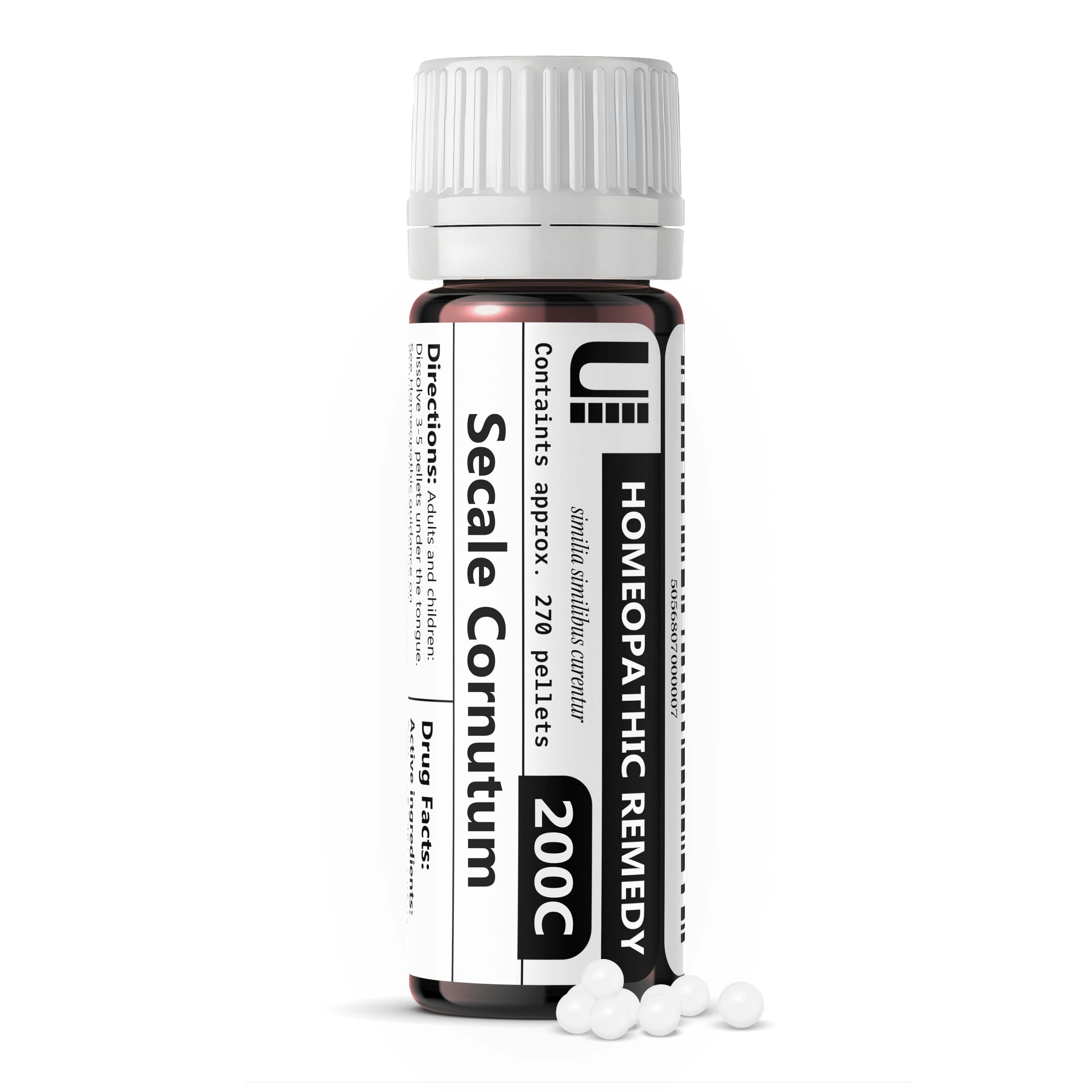Secale Cornutum 200C Homeopathic Remedy, 270 Pellets – Lactose-Free