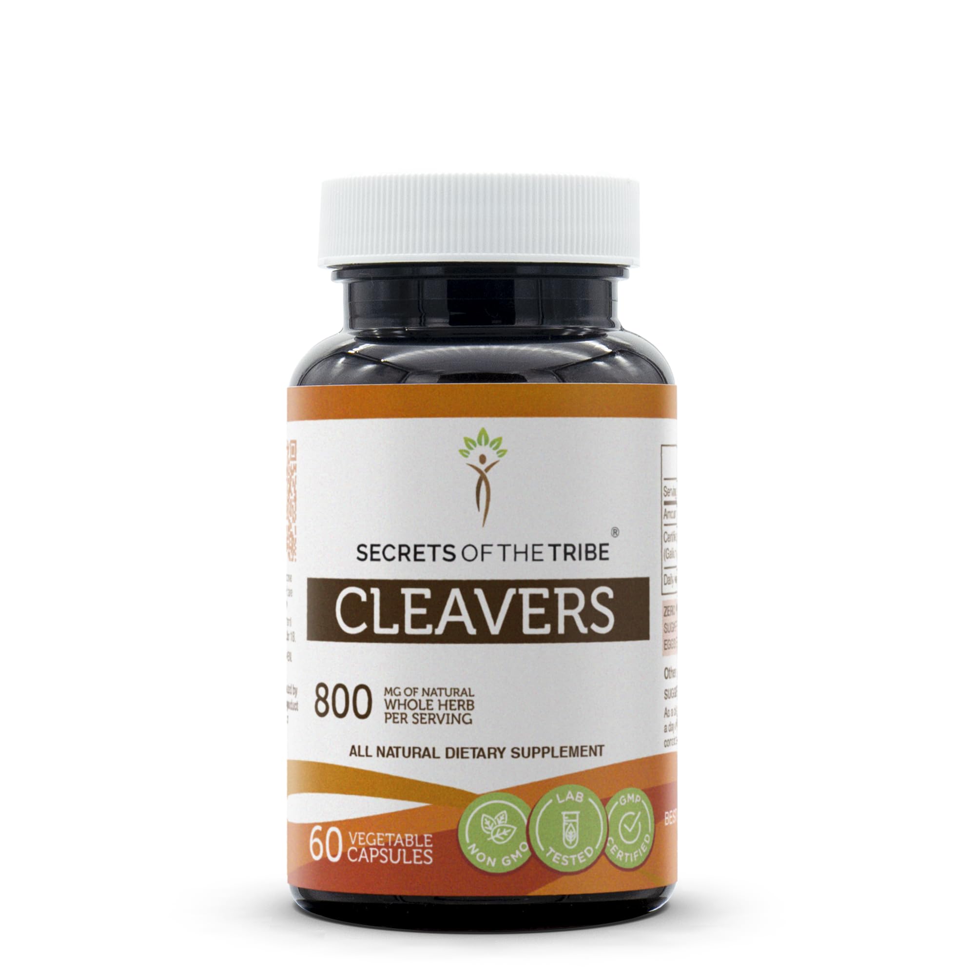 Secrets of the Tribe Cleavers 60 Caps – 800 mg Galium aparine Dried Herb