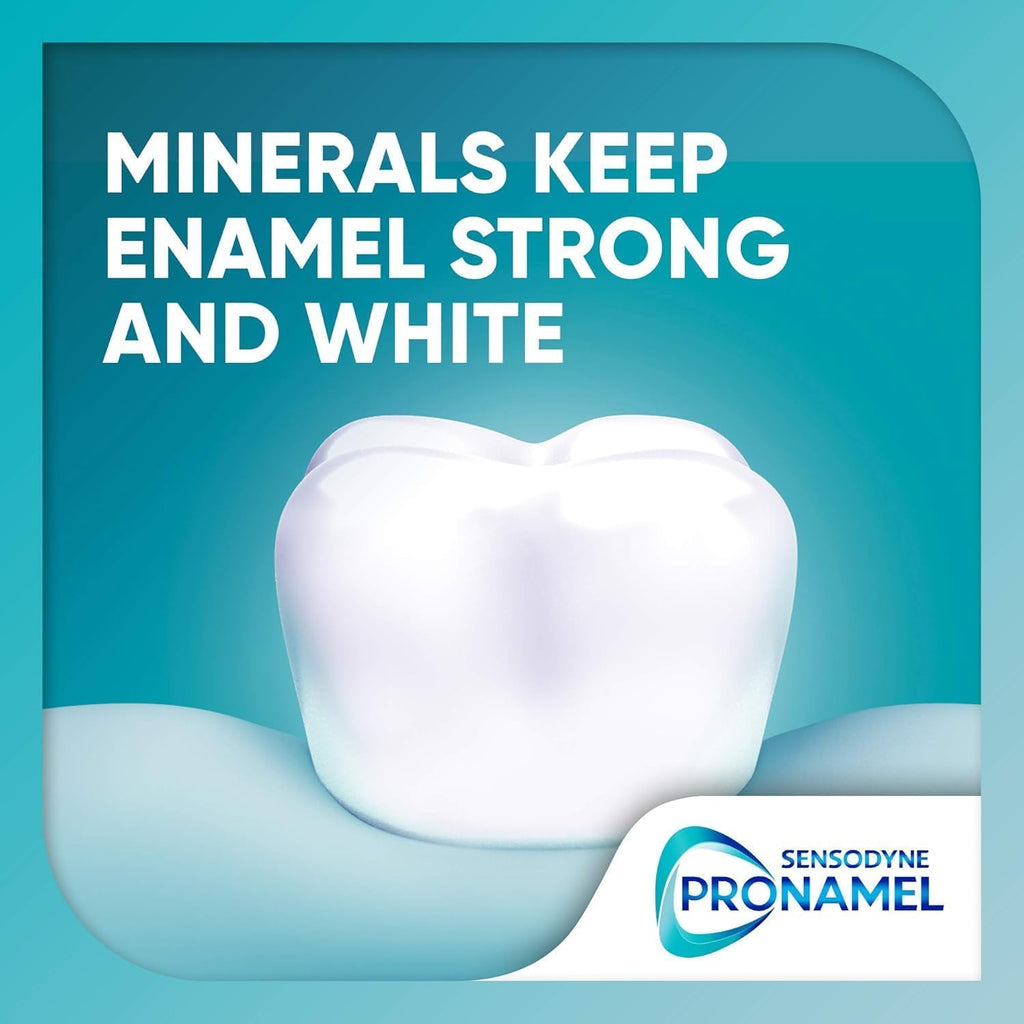 Sensodyne Pronamel Mineral Boost Enamel Toothpaste for Sensitive Teeth with Gentle Whitening Action - 2.7 Ounces (Pack of 3)