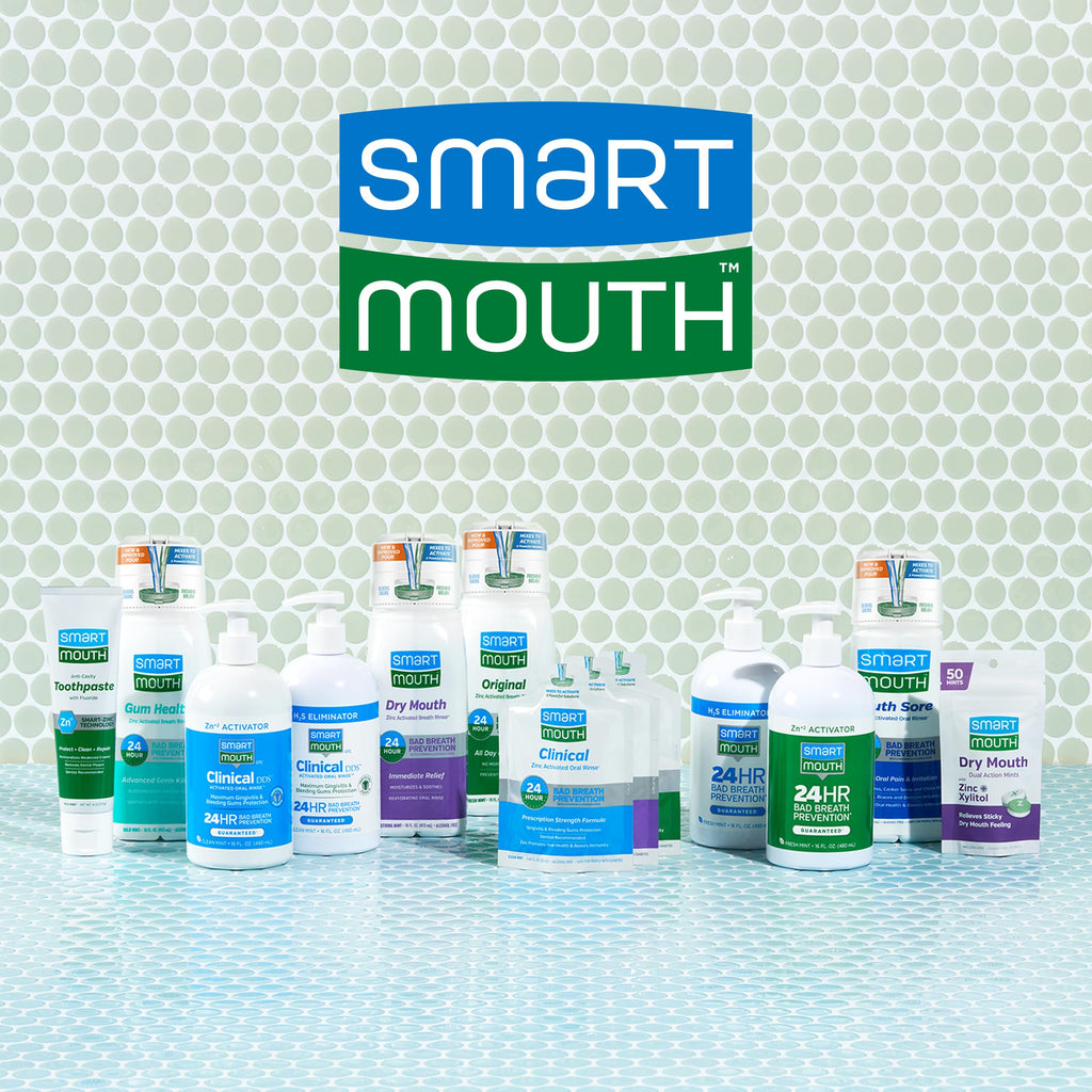 SmartMouth Original Activated Mouthwash – Travel Singles, Fresh Mint, 20 Pack