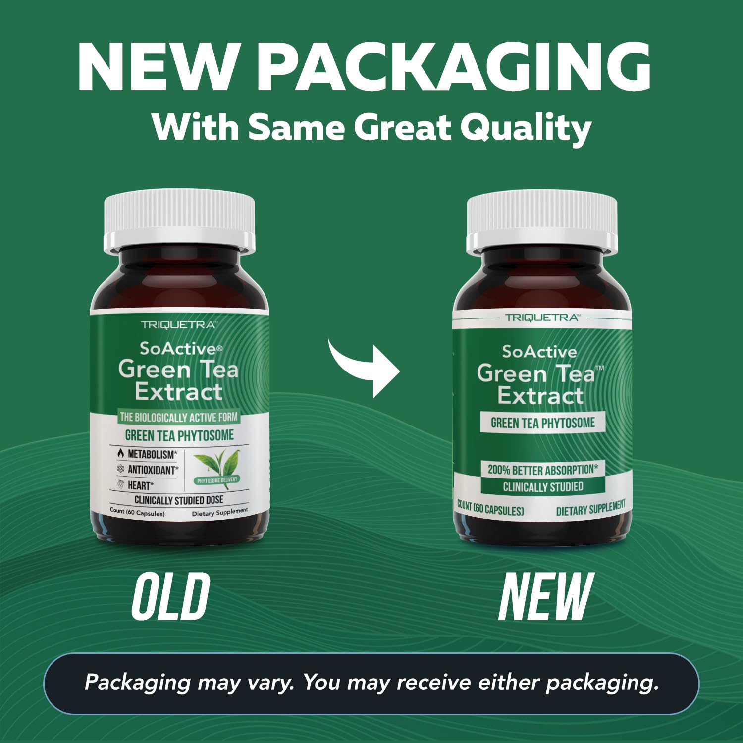 SoActive Green Tea Extract – Clinically Studied Green Tea Phytosome | 60 Caps