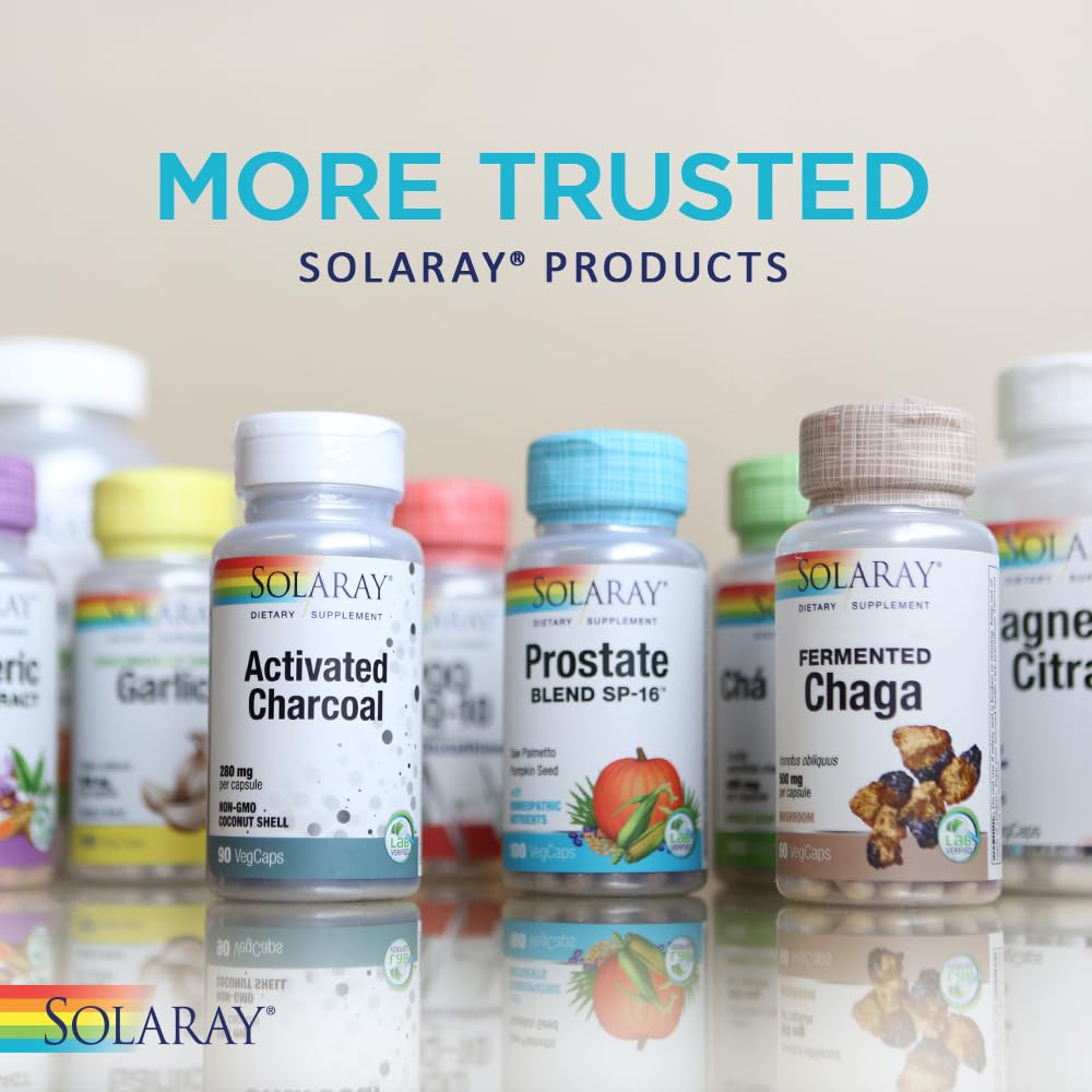 SOLARAY Fermented Ginger Root 400mg | 100 VegCaps