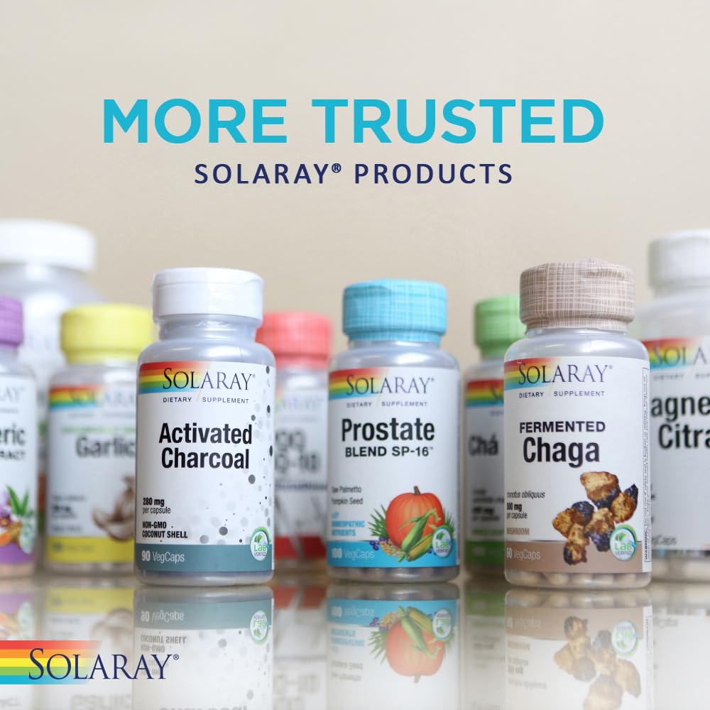 Solaray Inositol 500 mg Capsules - Vegan, Non-GMO | 100 VegCaps