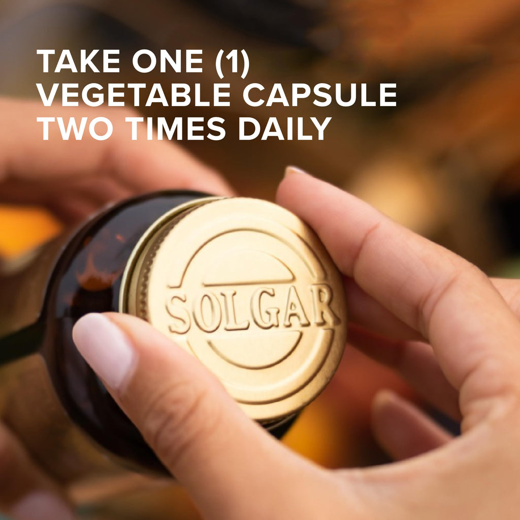 Solgar DLPA 500 mg - 100 Vegetable Capsules | Free Form DL-Phenylalanine
