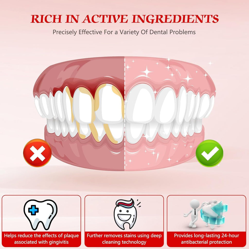 SP-6 Probiotics Whitening Toothpaste – Whitening & Gum Health, Fluoride-Free