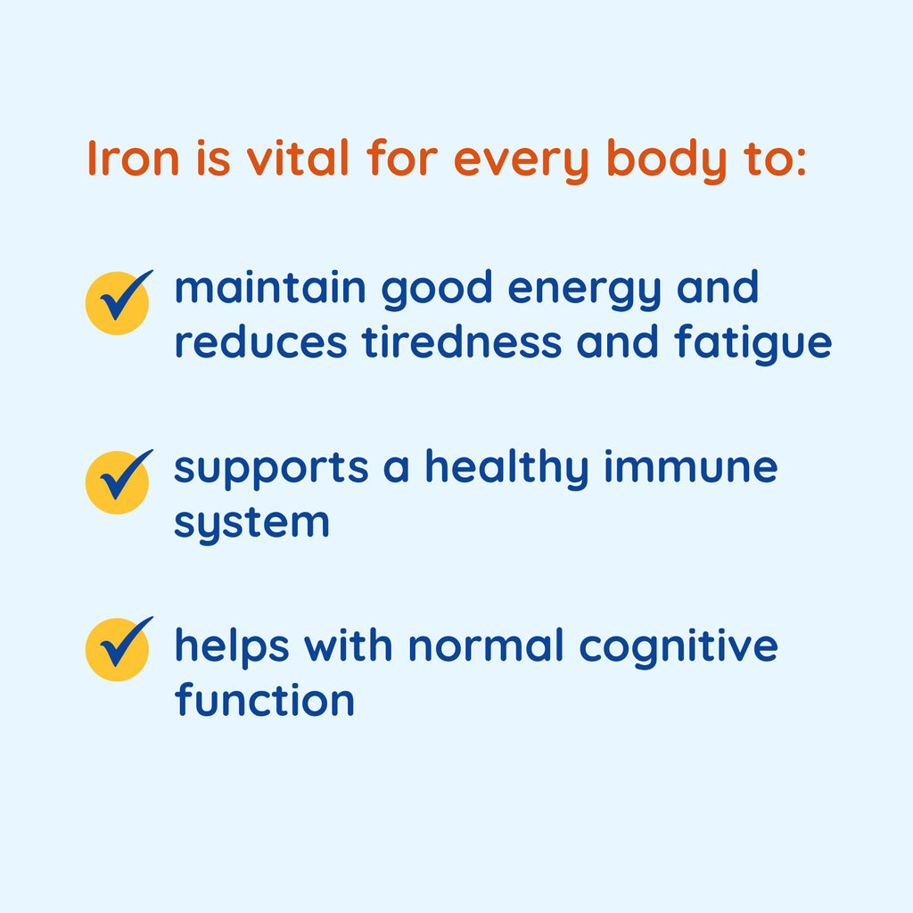 Spatone Apple Liquid Iron + Vitamin C – 2 Pack (Ages 4+), 5 mg/20 mL Sachet, Vegan