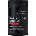 Sports Research Apple Cider Vinegar with Cayenne Pepper - Organic Fermented Apple Cider, Non-GMO Project Verified & Vegan (120 Veggie Capsules)