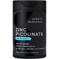 Sports Research Zinc Picolinate 30mg with Organic Coconut Oil - 180 Softgels