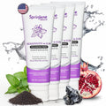 SprinJene Fluoride-Free Toothpaste for Sensitive Teeth & Gums | Black Seed Oil & Zinc | Made in USA