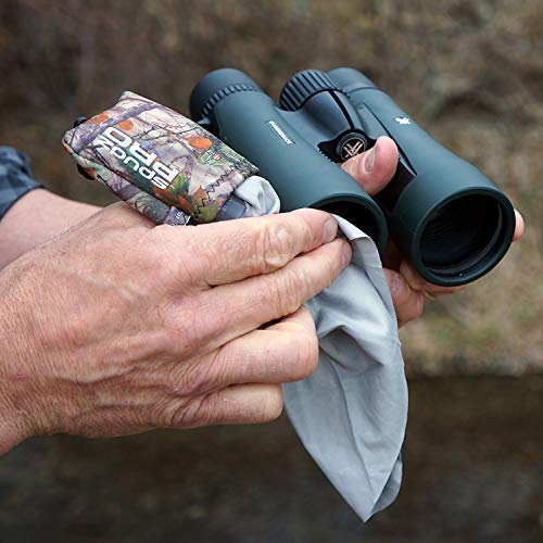 SPUDZ Pro | 10\" x 10\" Microfiber Cloth Screen & Lens Cleaner with 4ml Bottle