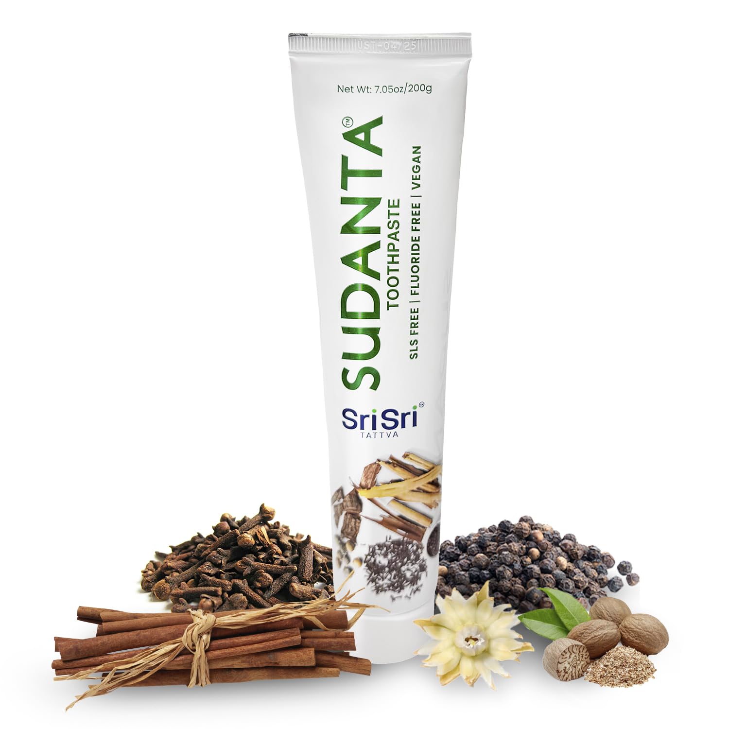 Sri Sri Tattva Sudanta Herbal Toothpaste – SLS Free & Fluoride Free, 200g
