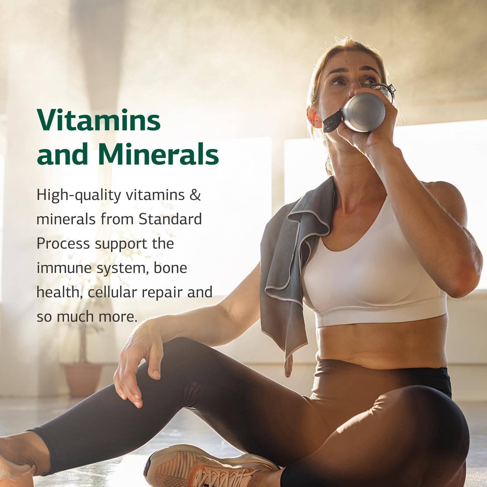 Standard Process Calcium Lactate – Bone & Immune Health Support | Vegan, Gluten-Free, Non-Dairy | 360 Tablets