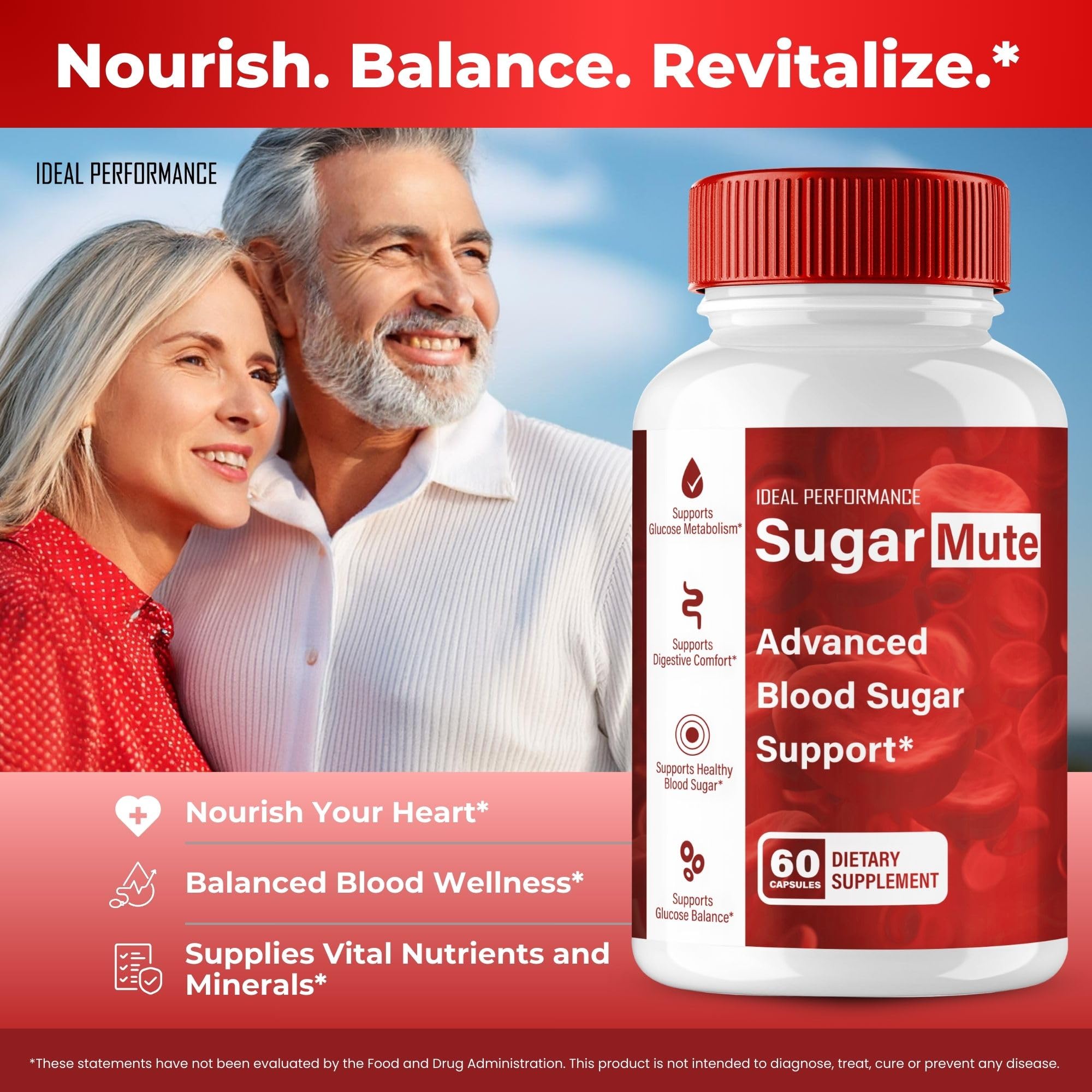 Sugar Mute Capsules – Official Blood Support Pills, Maximum Strength