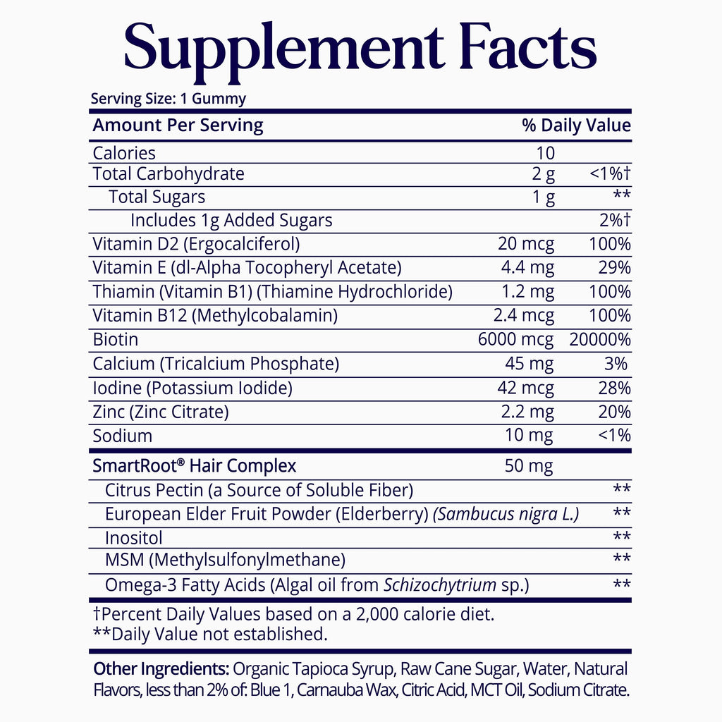 SugarBearPro Hair Vitamin Gummy – Extra Strength Biotin 6000mcg (6-Month Supply) | Vegan, Kosher, Halal, Cruelty-Free