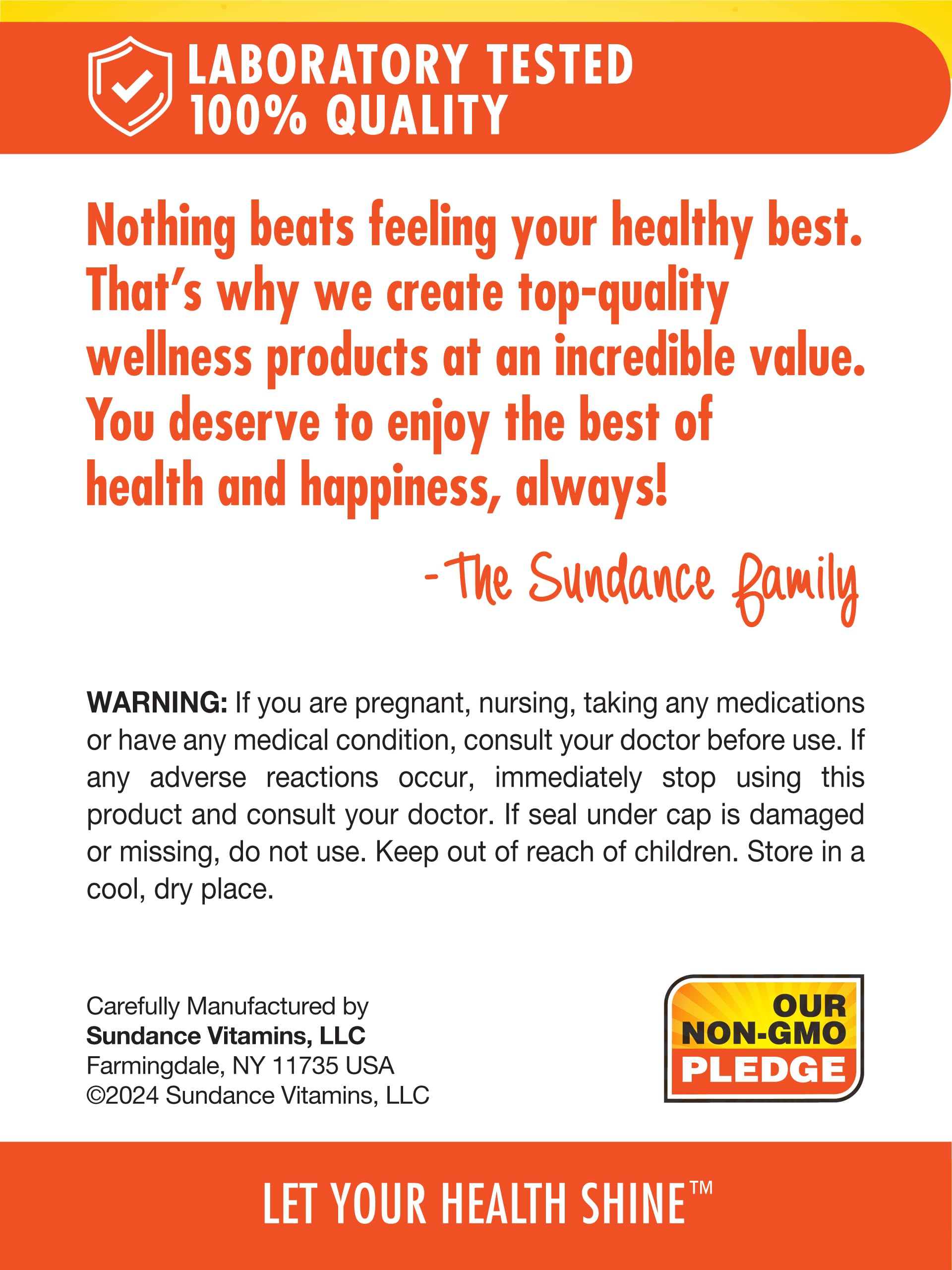 Sundance Vitamin B-2 100mg | 100 Capsules | Non-GMO & Gluten Free