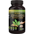 SUPREME HERBALS Organic Ashwagandha Capsules 500 mg with KSM-66® & L-Theanine – 120 Veggie Capsules