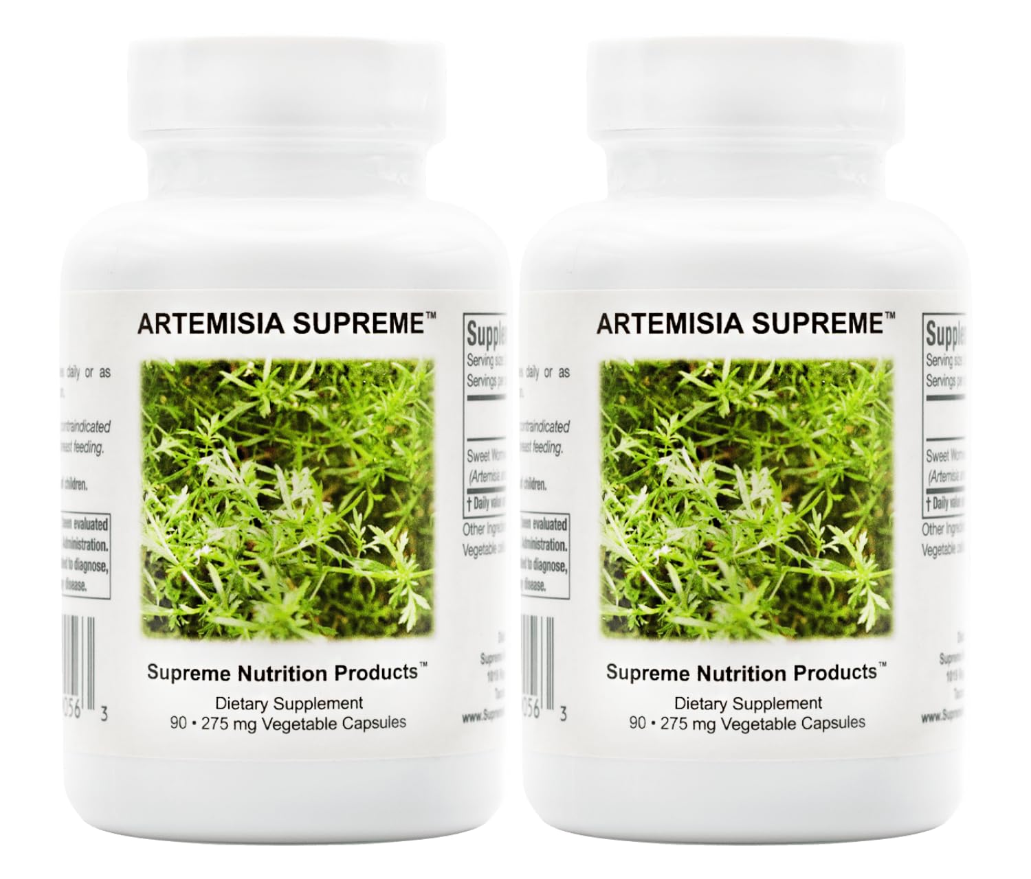 Supreme Nutrition Artemisia Supreme – 2x90 Vegetarian Capsules (Sweet Wormwood)