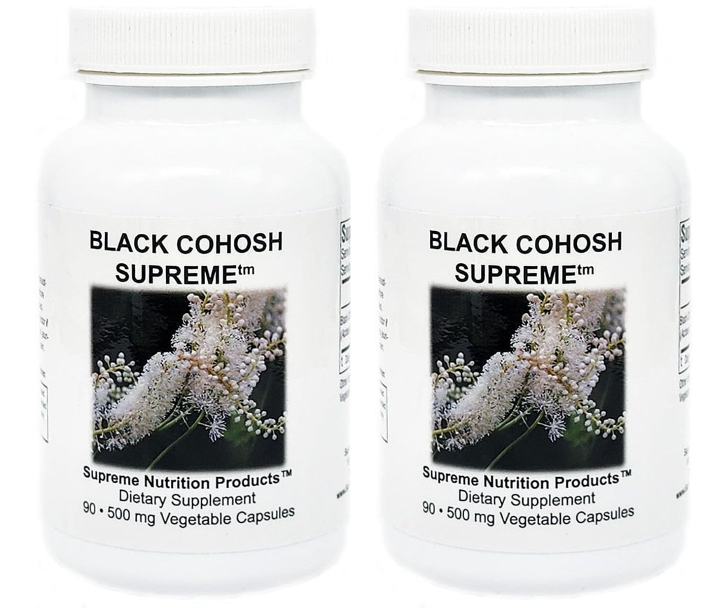 Supreme Nutrition Black Cohosh Supreme – 180 Veg Capsules (Pack of 2)