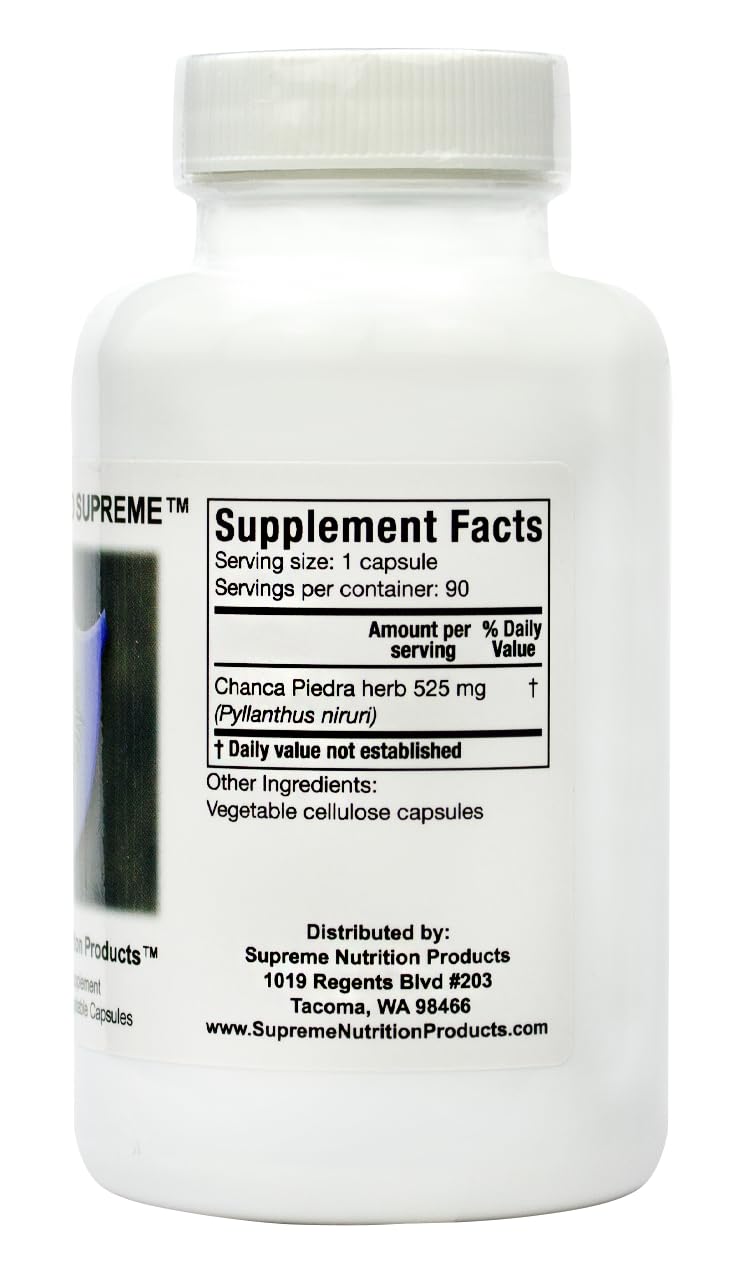 Supreme Nutrition Body Guard Supreme - 90 Pure Chanca Piedra Capsules