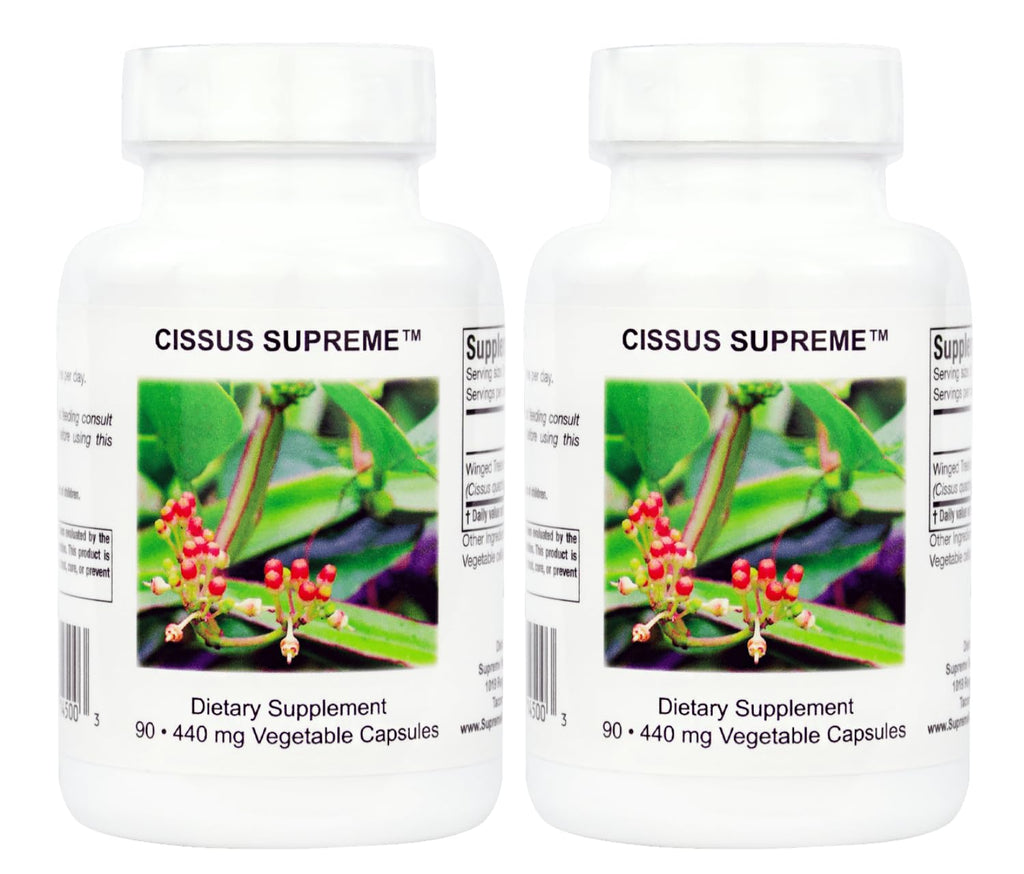 Supreme Nutrition Cissus Supreme – 90 Pure Winged Treebine Capsules (Pack of 2)