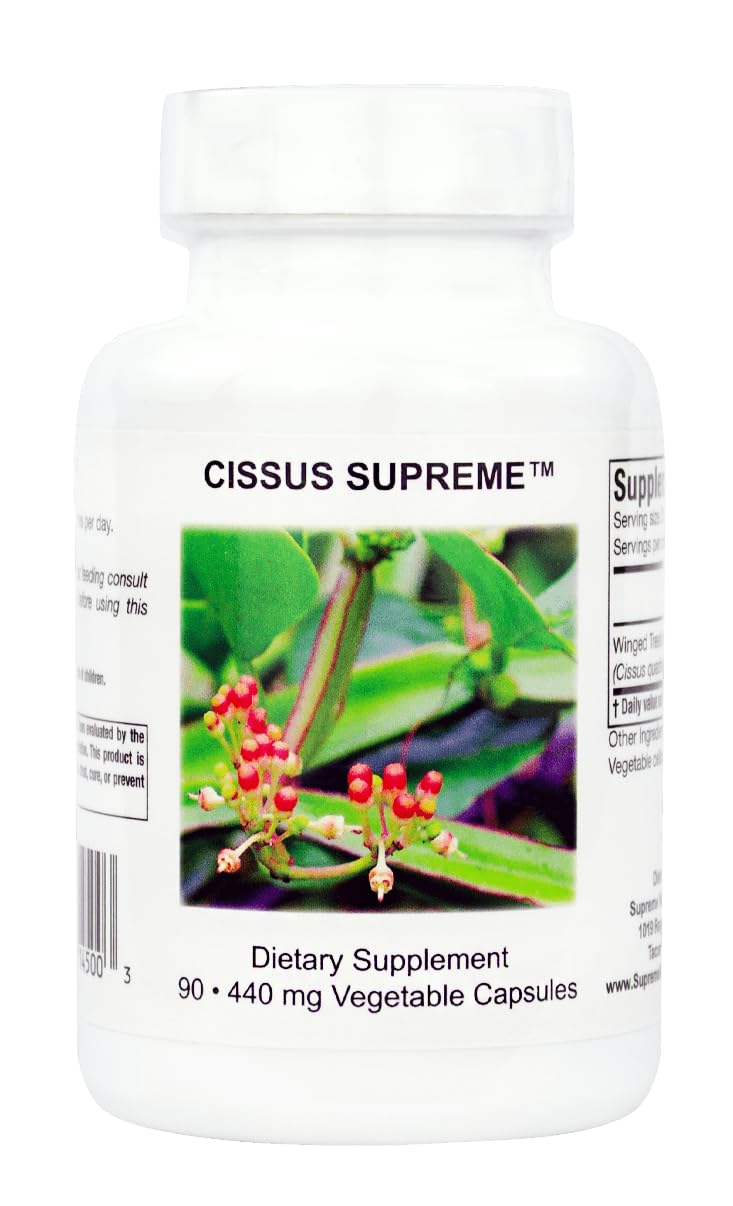 Supreme Nutrition Cissus Supreme – 90 Pure Winged Treebine Vegetarian Capsules