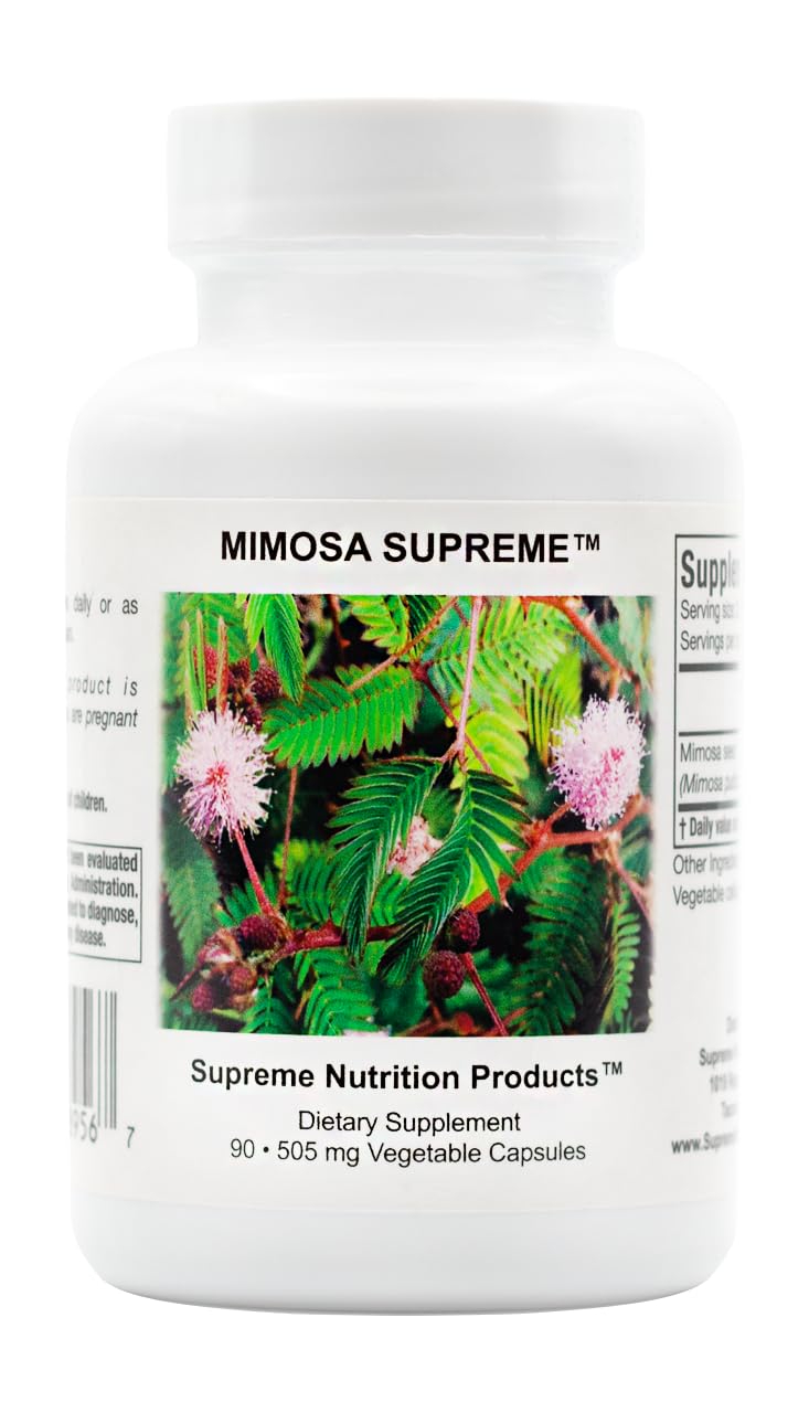 Mimosa Pudica Seed Capsules | Supreme Nutrition Mimosa Supreme 90 Caps