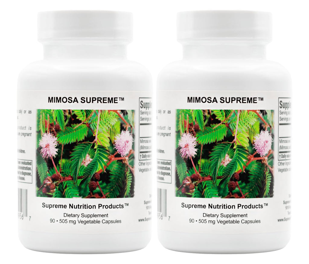 Supreme Nutrition Mimosa Supreme – 2-Pack, 90 Pure Mimosa Pudica Seed Capsules