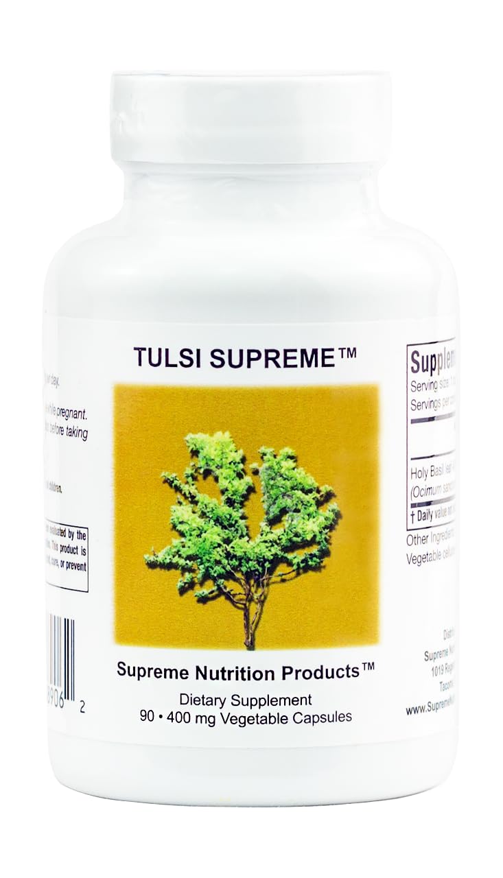 Supreme Nutrition Tulsi Supreme – Holy Basil Capsules (90 Vegetarian)