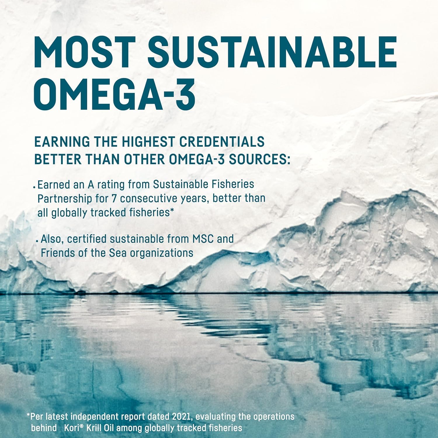 Kori Krill Oil Omega-3 | Antarctic Krill Oil with Superior Absorption | Pack of 3