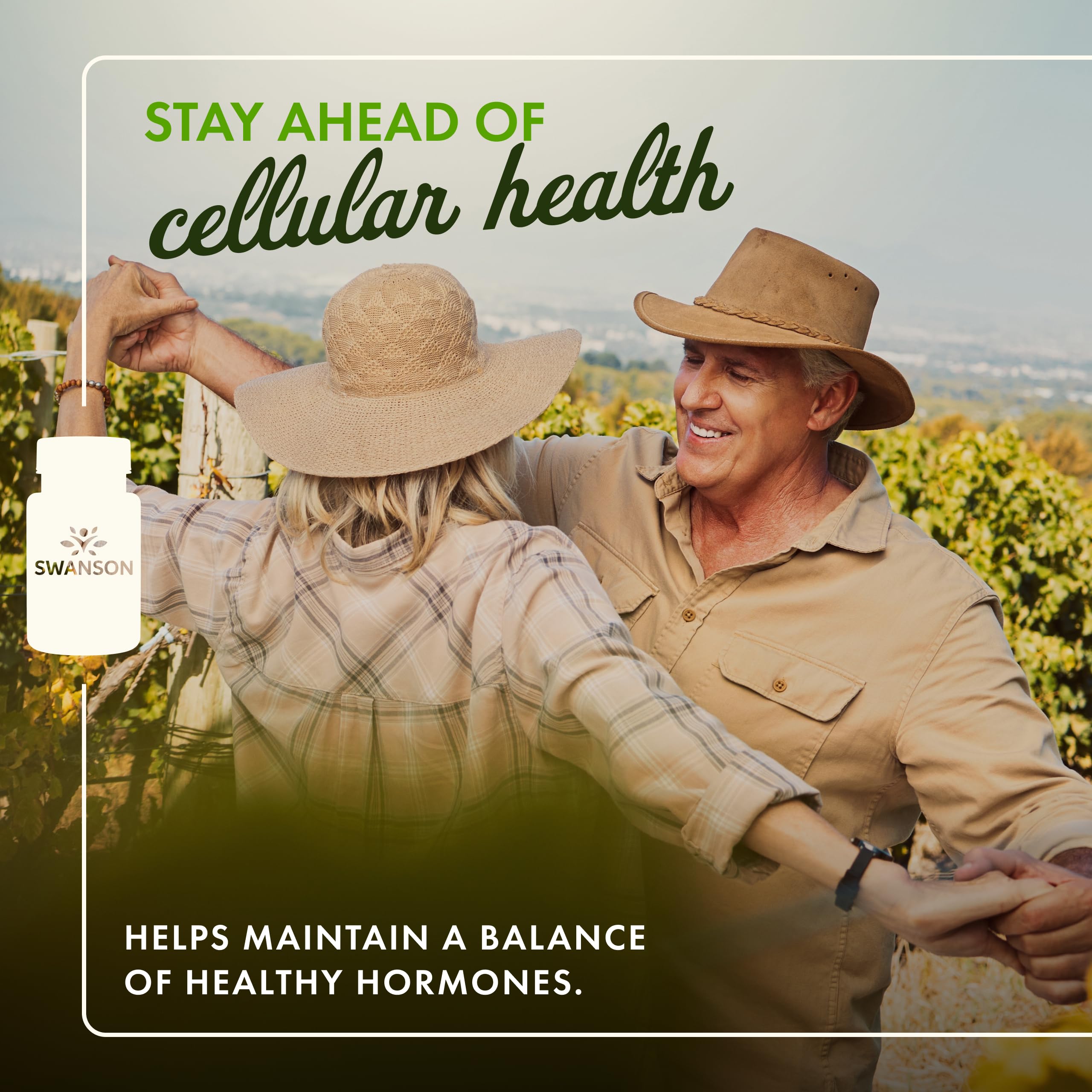 Swanson Indole-3-Carbinol with Resveratrol (I3C) - Cellular Protection & Hormone Balance - 60 Caps